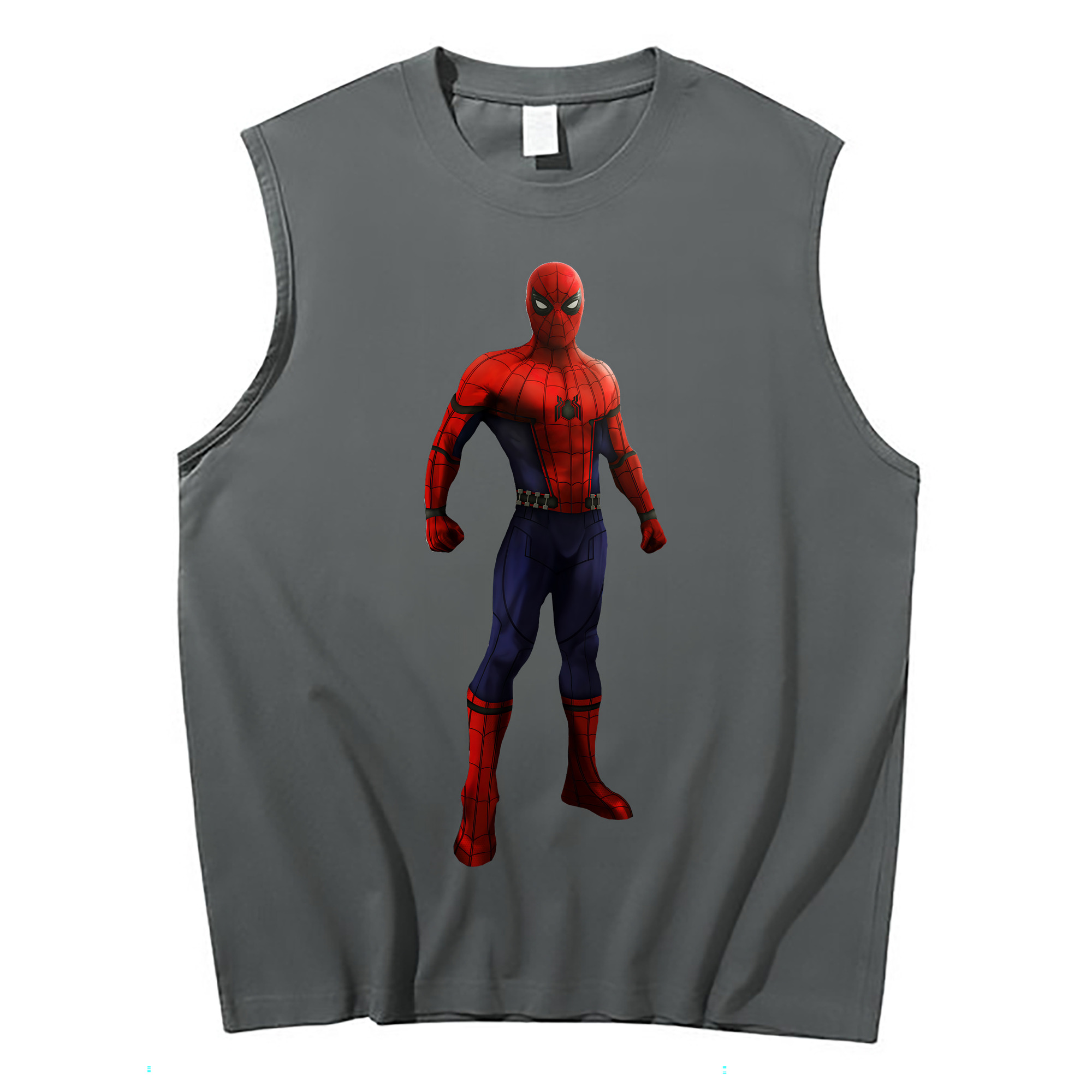 Spider Man スパイダーマン コットン100％タンクトップ（フロントプリント）